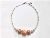 Collar Antica Murrina Venezia Mujer Papaya in Vidrio CO963A25 - CO963A25